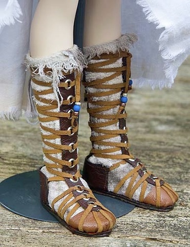 celtic leather boots